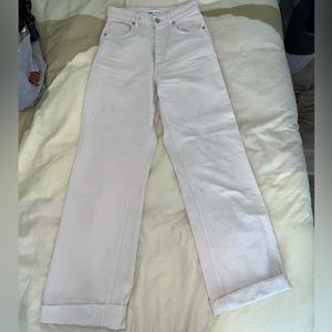 White Zara jeans